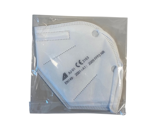 FFP2/N95 mask sealed in packet